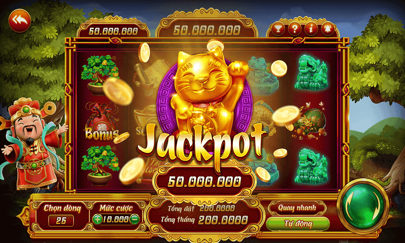 Máy đánh bạc jackpot tại win78