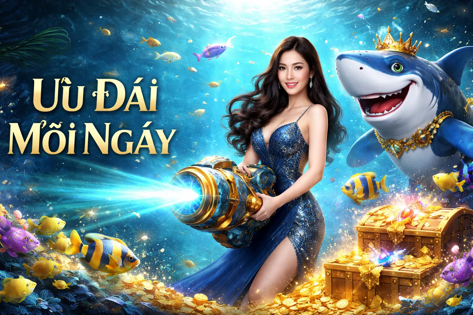 Thế giới bắn cá đầy màu sắc tại WIN78